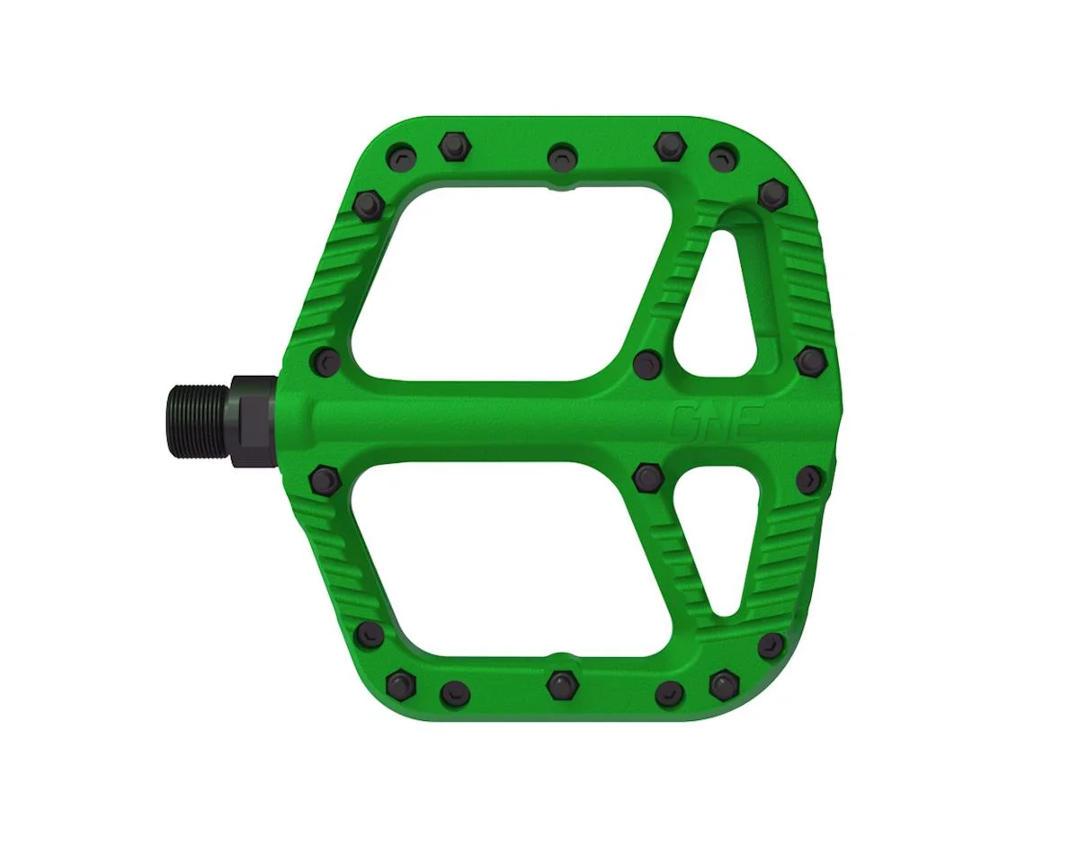 OneUp Components Comp Platform Pedals (Green) (9/16") (L)